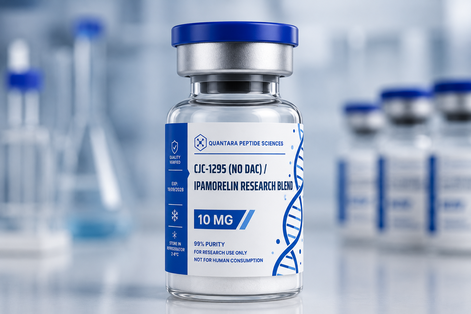 CJC-1295 (Without DAC) / Ipamorelin Research Blend – 10 mg